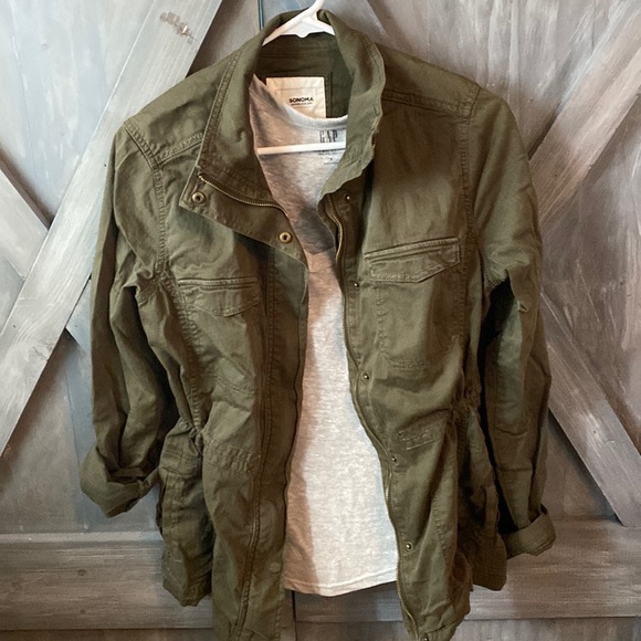 Utility canvas jacket - Picture 1 of 3